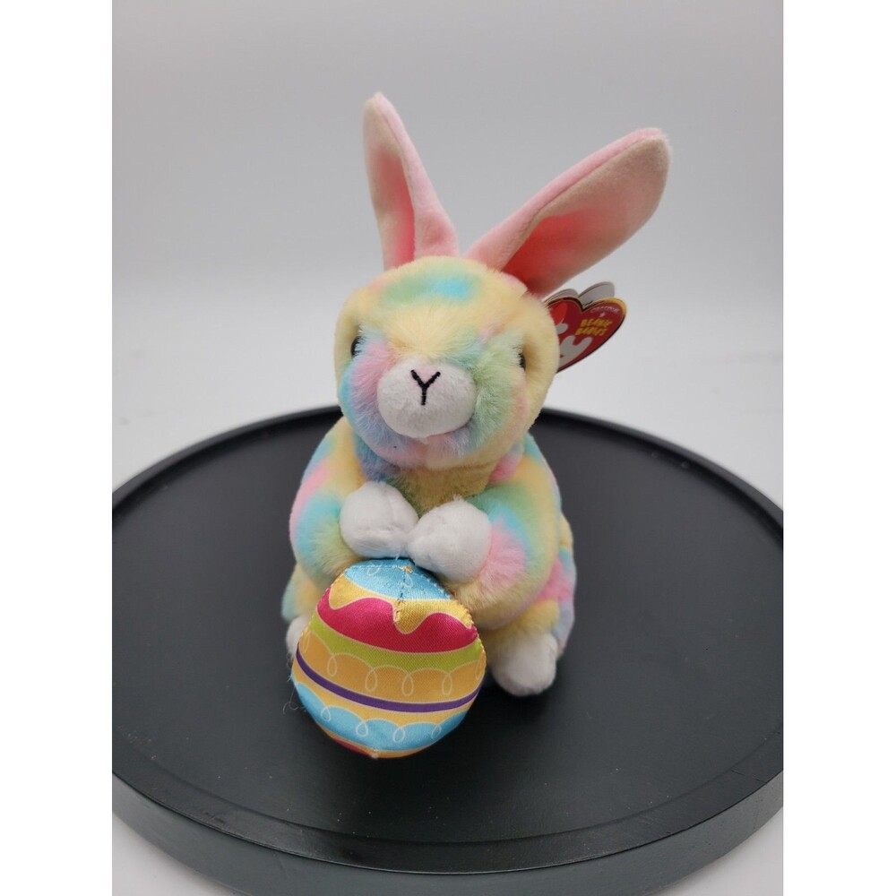 2025 Ty Beanie Babies Collection Sprout Bunny Plush w/ Colorful Egg 7" W/ Tags